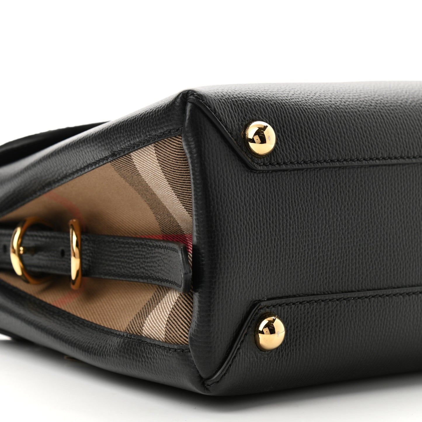 Derby Calfskin House Check Small Camberley Black