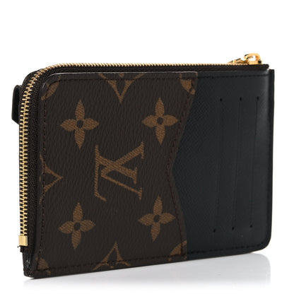 Louis Vuitton Monogram Recto Verso Card Holder Black 3 of 6