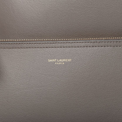 Saint Laurent Calfskin Large Shopping Tote Earth 9 of 9