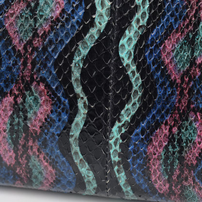 Saint Laurent Snakeskin Curvy Stripe Nano Sac De Jour Multicolor 18 of 23