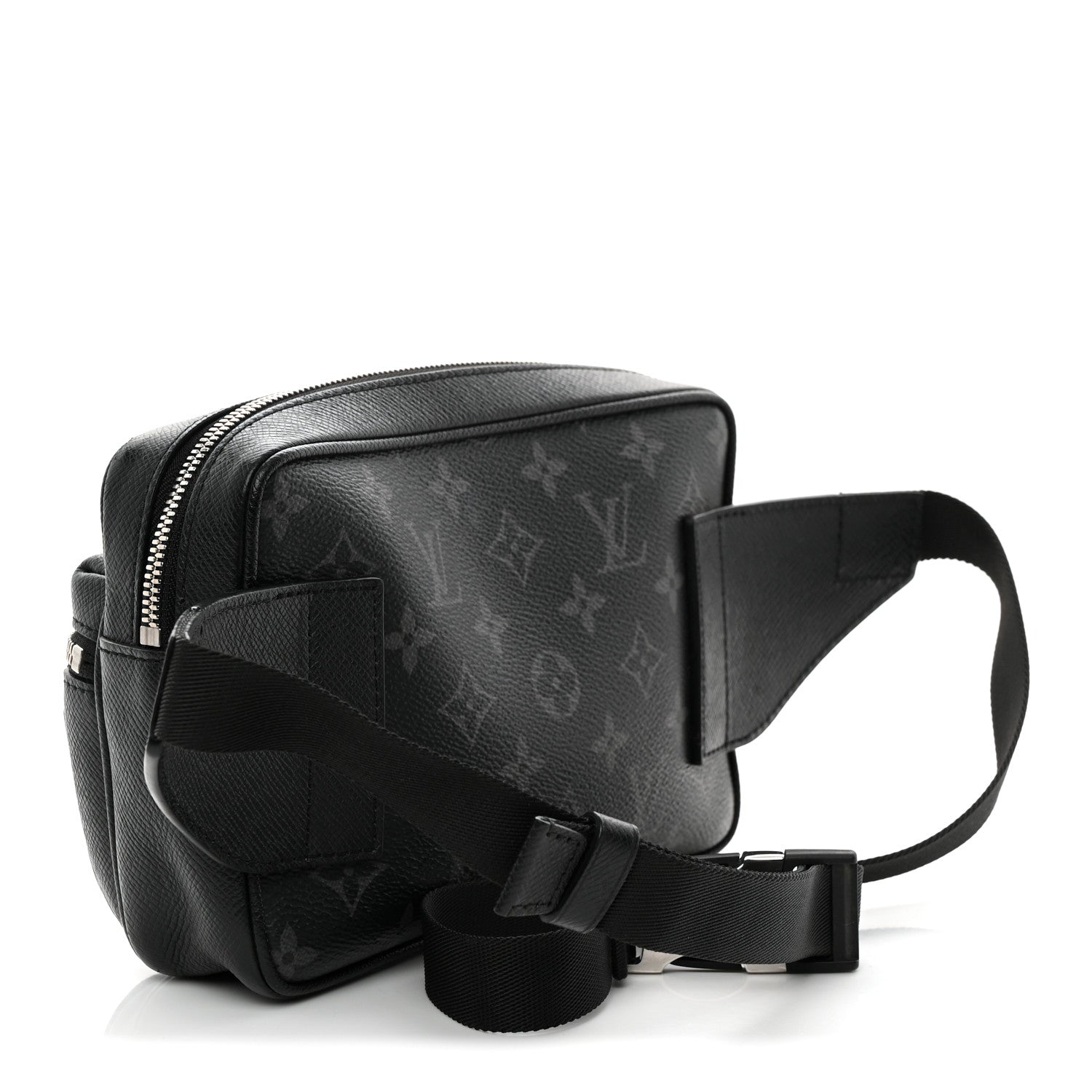 Louis Vuitton Taiga Monogram Outdoor Bumbag Black 3 of 9