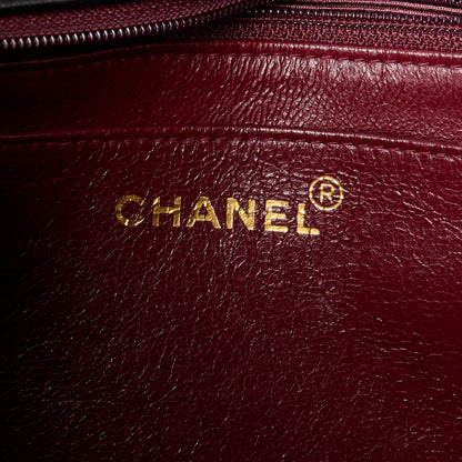 Chanel Lambskin Quilted Medium Single Flap Black 7 of 11