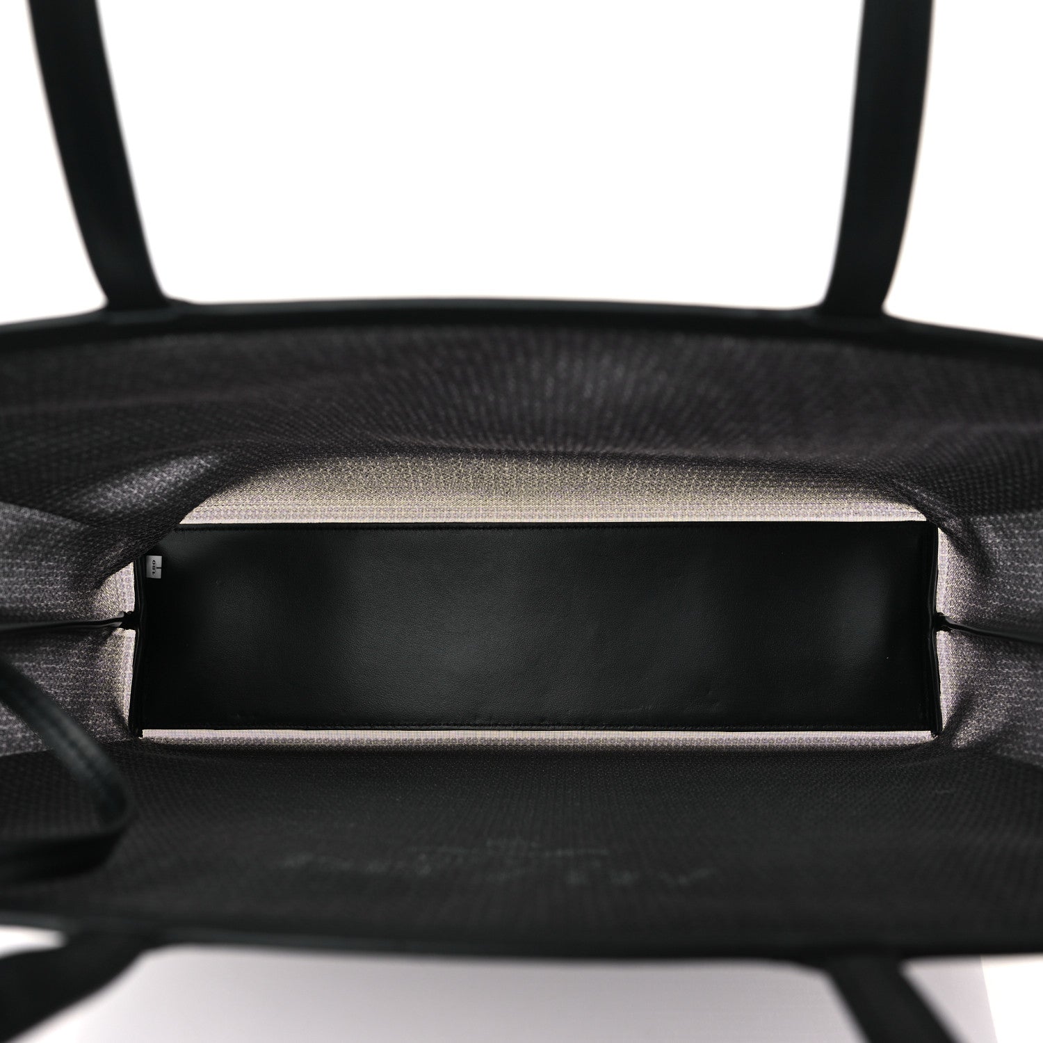 Prada Mesh Sequin Spazzolato Logo Tote Black 6 of 10