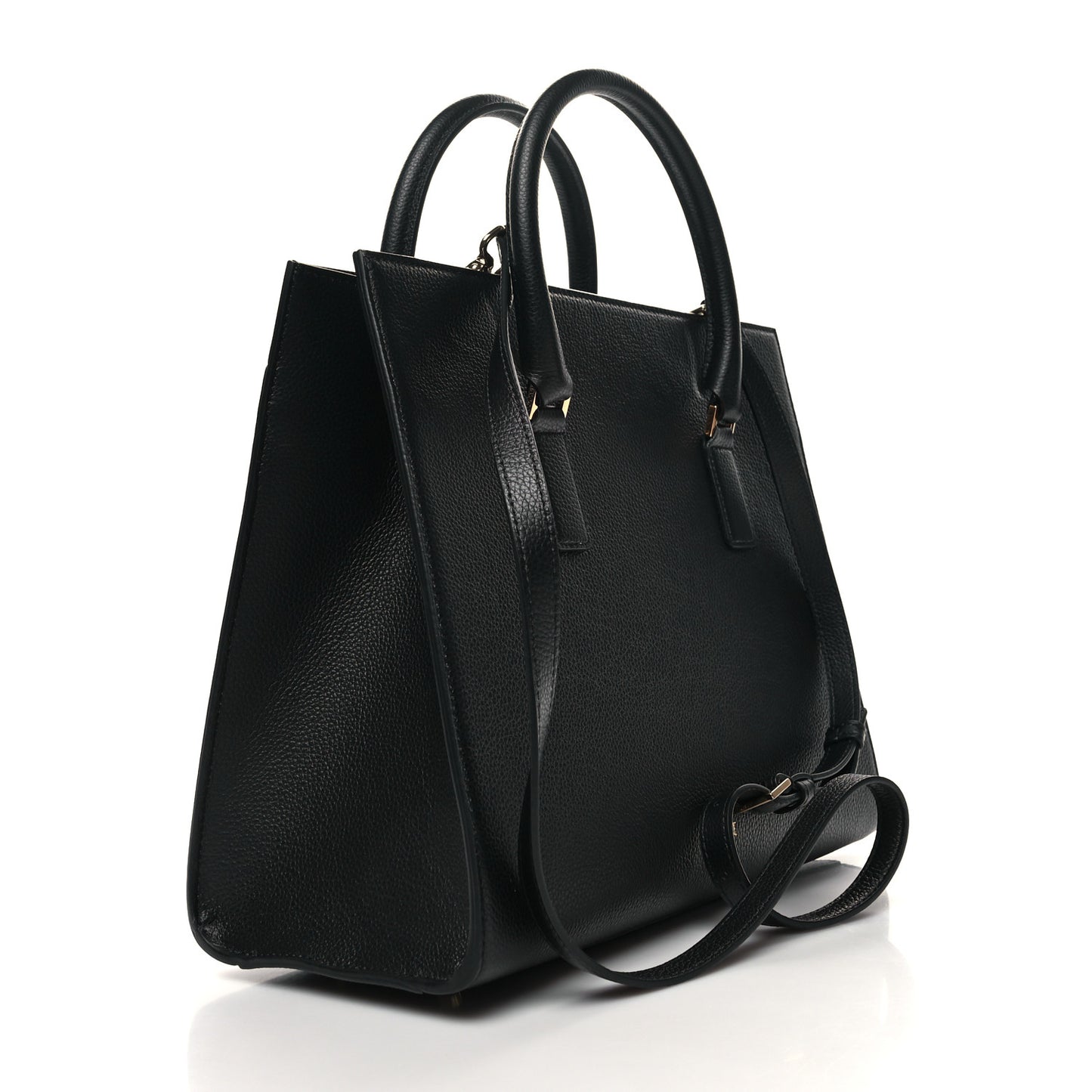 Calfskin Virtus Tote Black