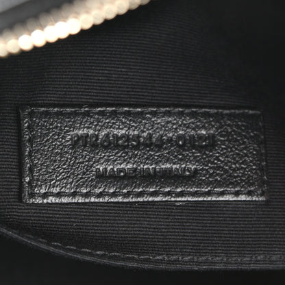 Saint Laurent Calfskin Matelasse Monogram Lou Camera Bag Black 7 of 12