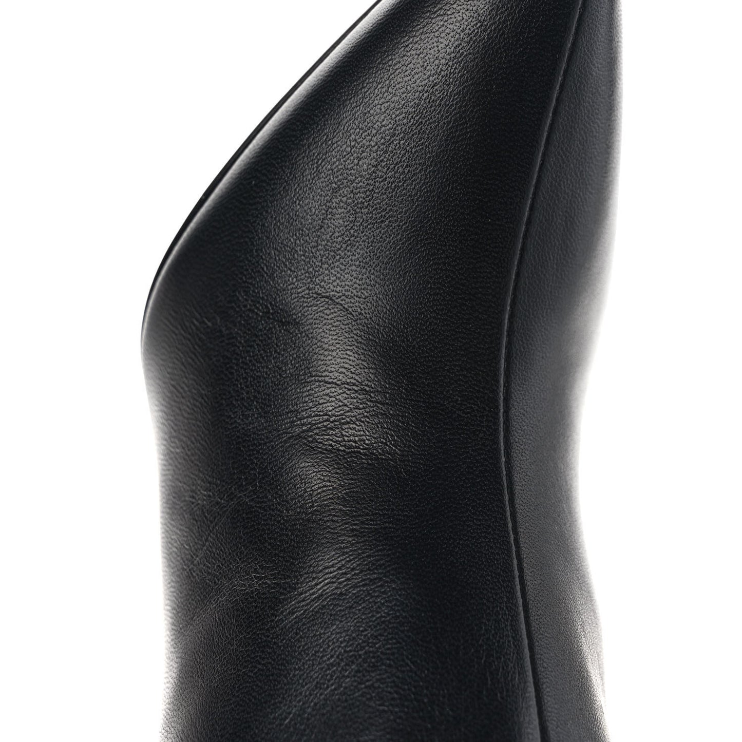 Lambskin La Belle D Bow Ankle Boots 36.5 Black