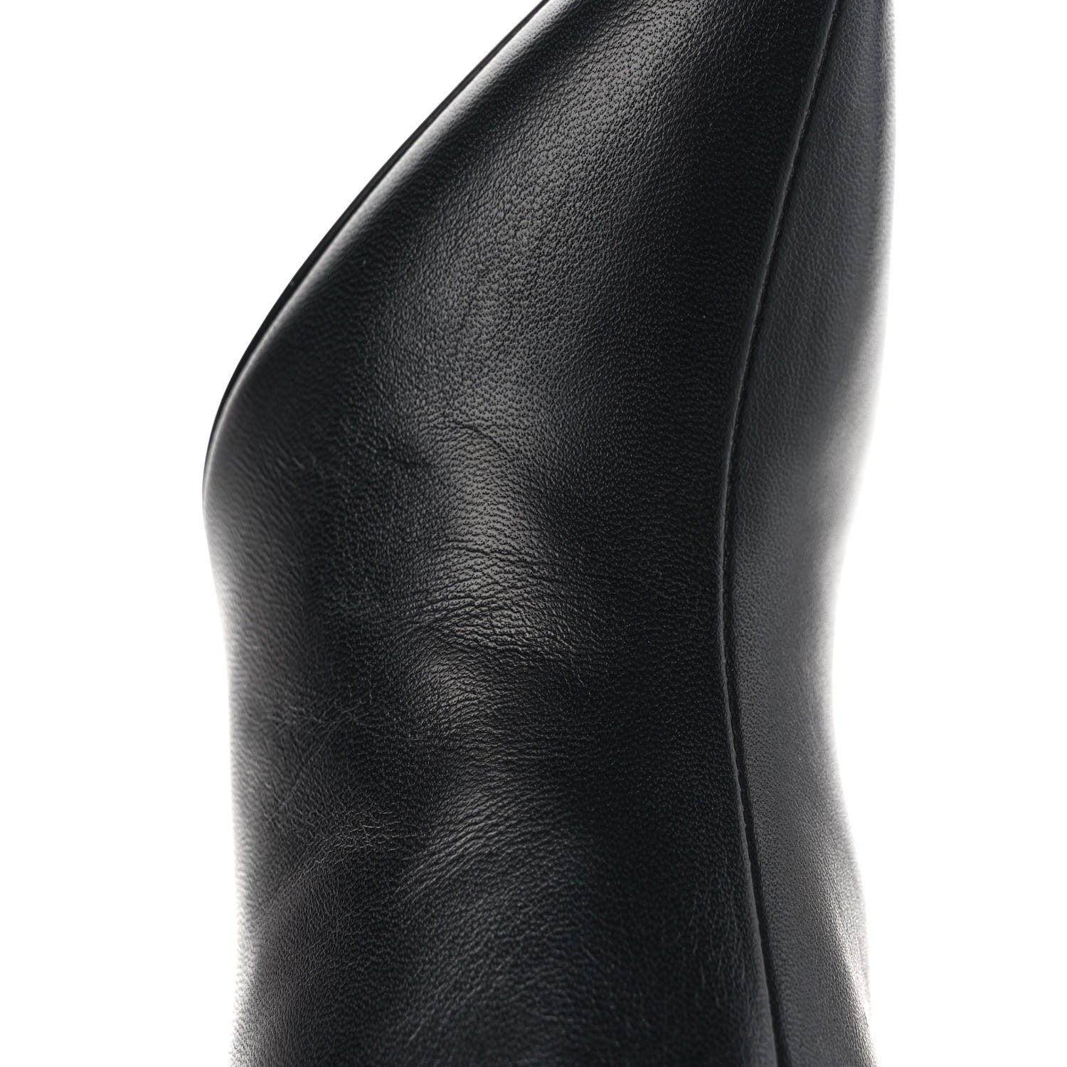 Christian Dior Lambskin La Belle D Bow Ankle Boots 36.5 Black 9 of 9