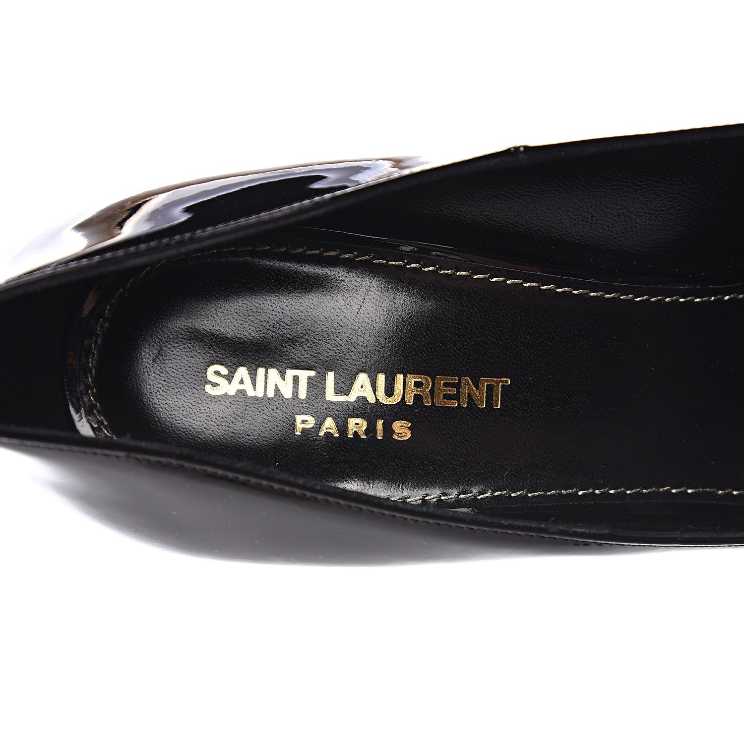 Saint Laurent Patent Opyum 110 Pumps 41 Black 6 of 9