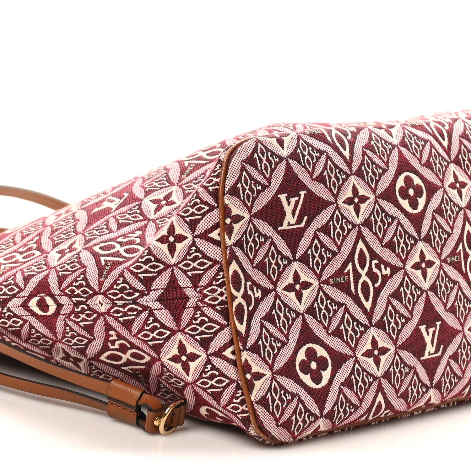 Louis Vuitton Jacquard Since 1854 Neverfull MM Bordeaux 8 of 9