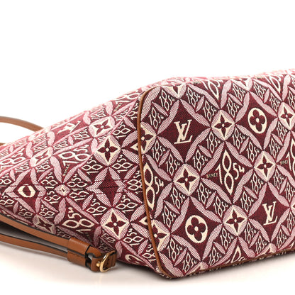 Louis Vuitton Jacquard Since 1854 Neverfull MM Bordeaux 8 of 9
