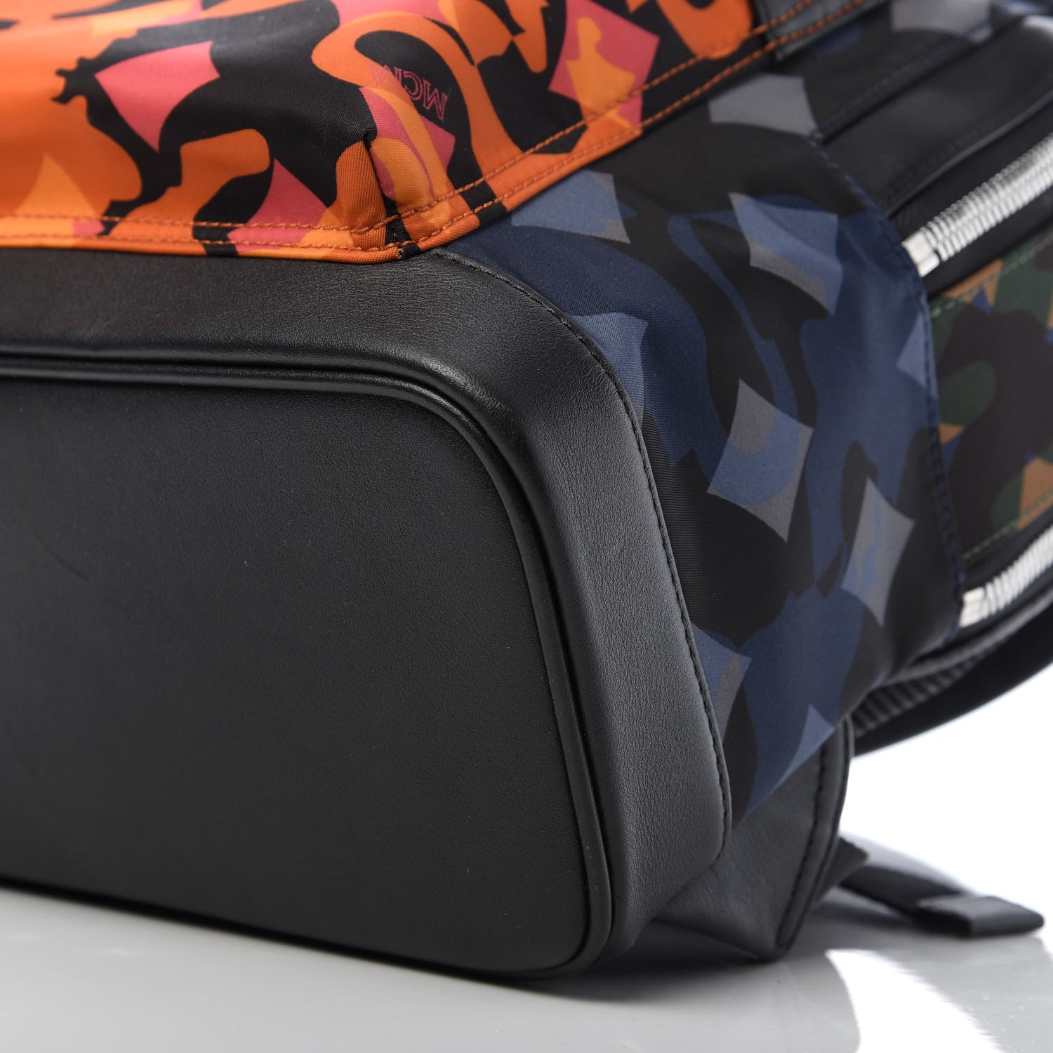 MCM Nylon Camo Dieter Munich Lion Backpack Multicolor 6 of 7
