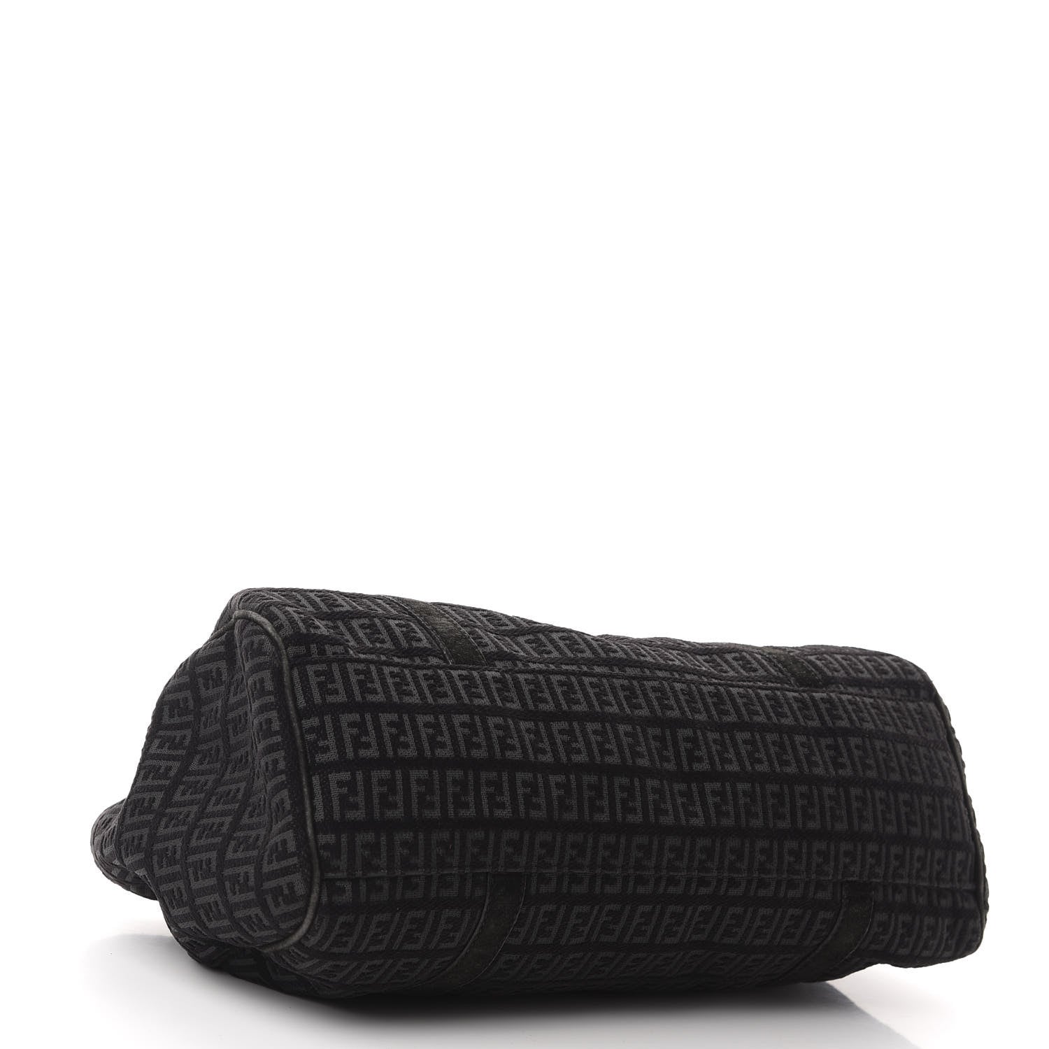 Fendi Zucchino Shoulder Bag Black 4 of 15