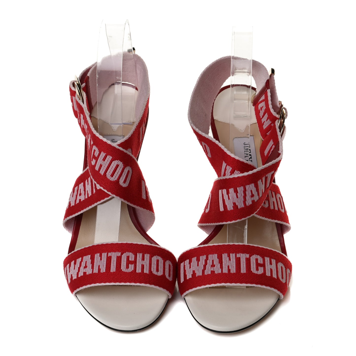 Canvas Bailey 100 Pumps 41 Red White