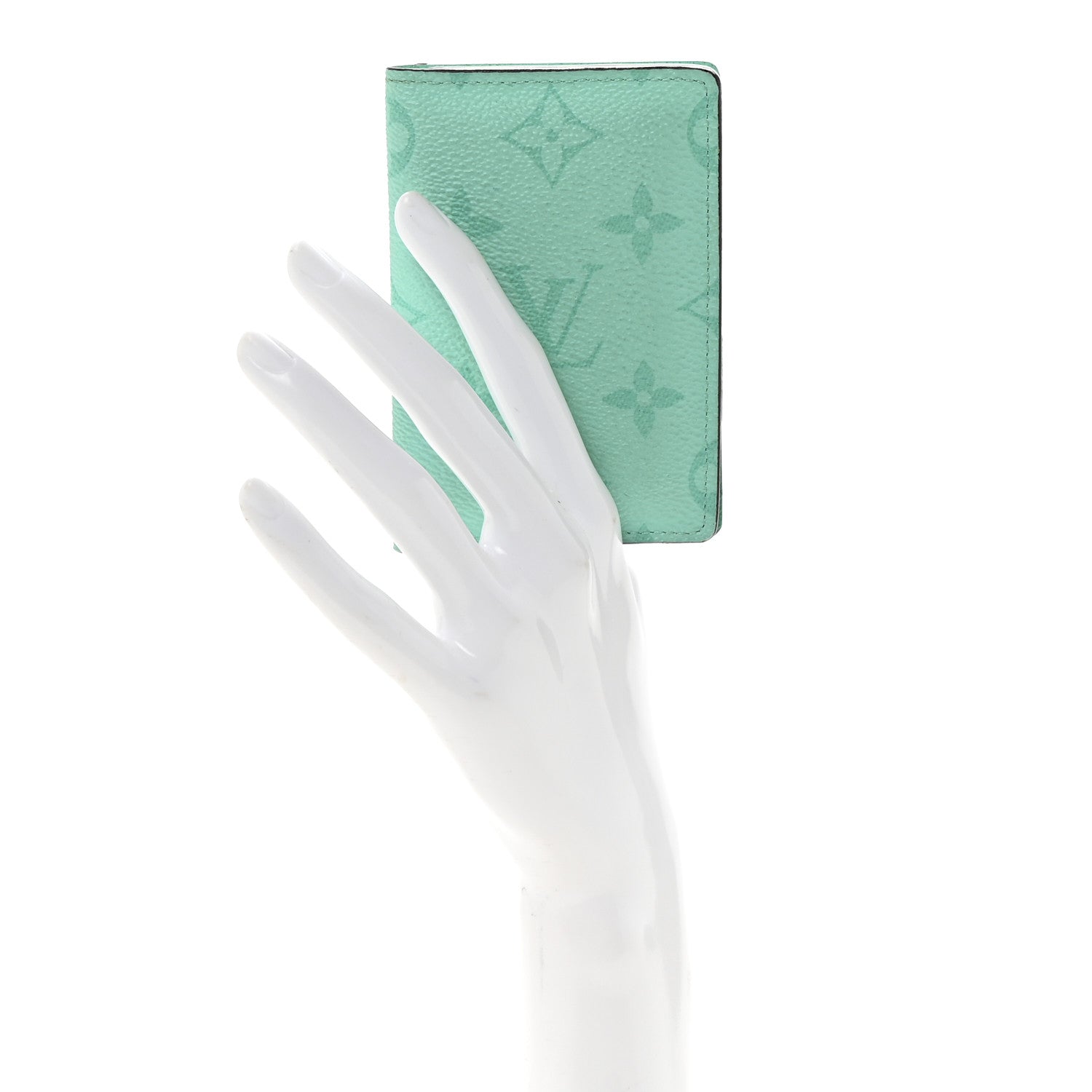 Louis Vuitton Taigarama Pocket Organizer NM  Miami Green 2 of 7