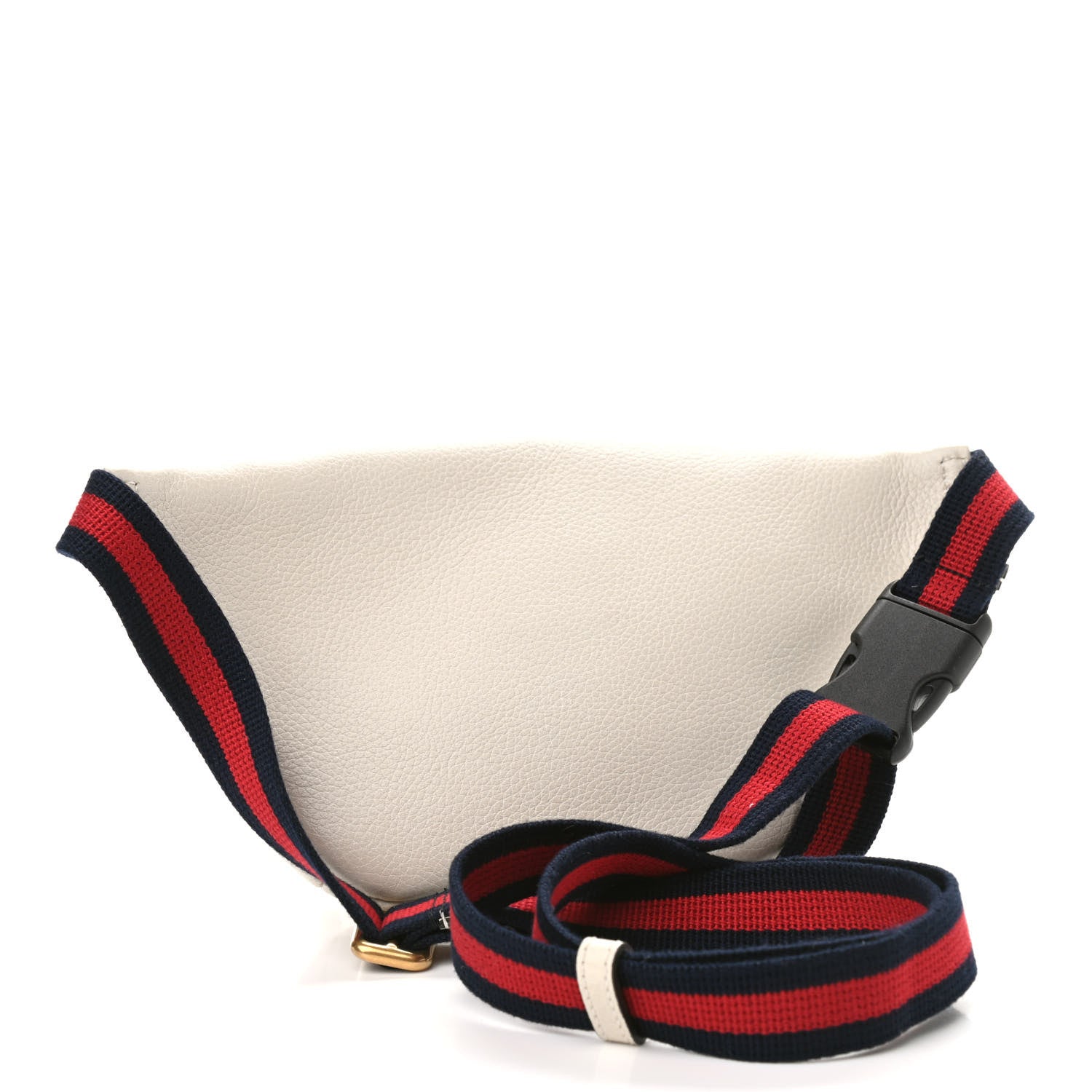 Gucci Grained Calfskin Small Logo Belt Bag White 3 of 9