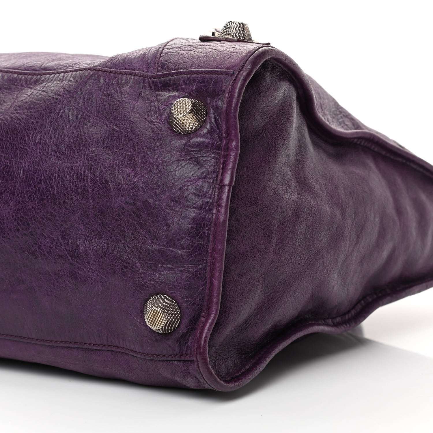 Balenciaga Agneau Giant 21 Silver Hardware Work Raisin 10 of 18