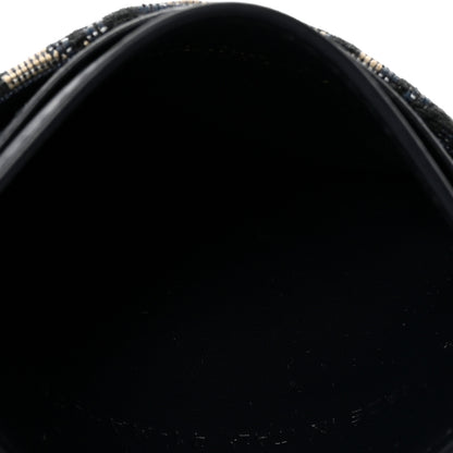 Christian Dior Oblique Calfskin 30 Montaigne Freesia Card Holder Blue 5 of 7