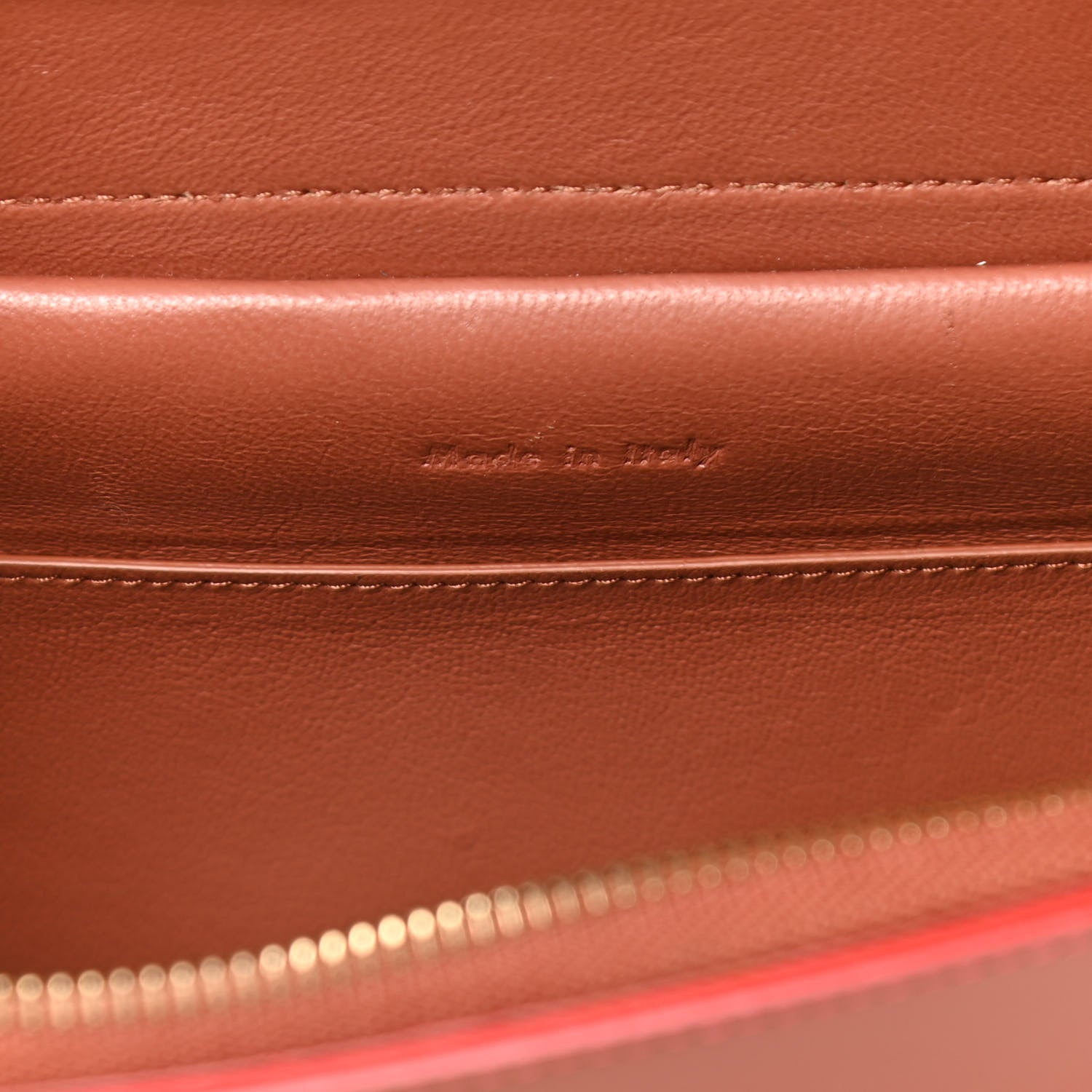 Celine Smooth Calfskin Mini Belt Bag Terracotta 7 of 17
