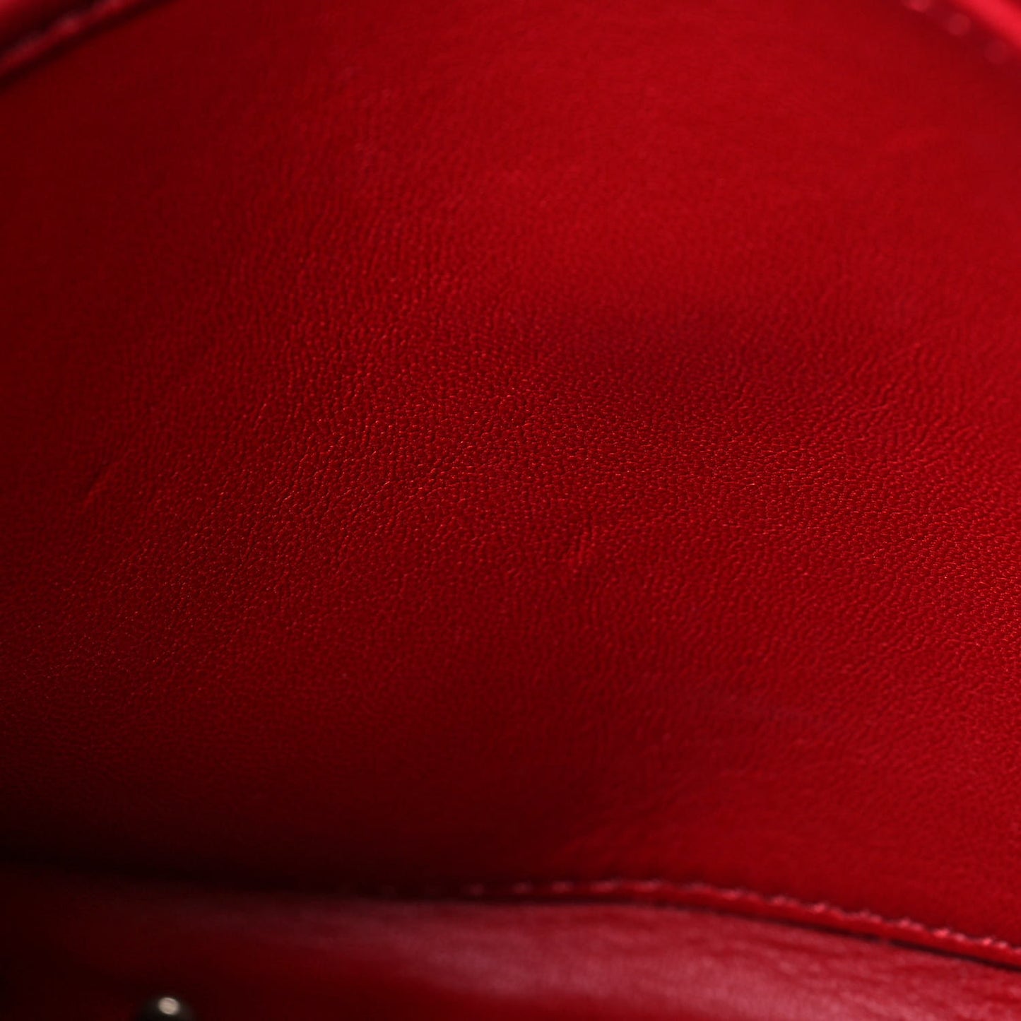 Nappa Medium Rockstud Spike Shoulder Bag Rosso Valentino