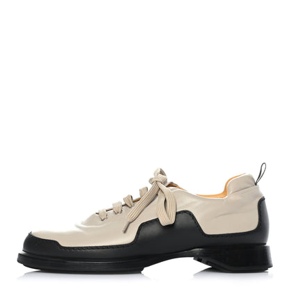 Hermes Calfskin Sneakers 37 Black 1 of 4