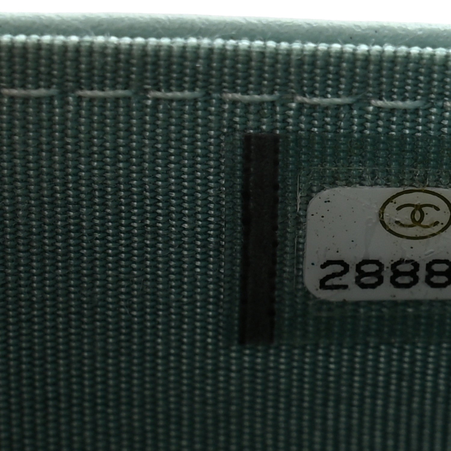 Chanel Caviar Quilted Boy Wallet On Chain WOC Light Blue 8 of 13