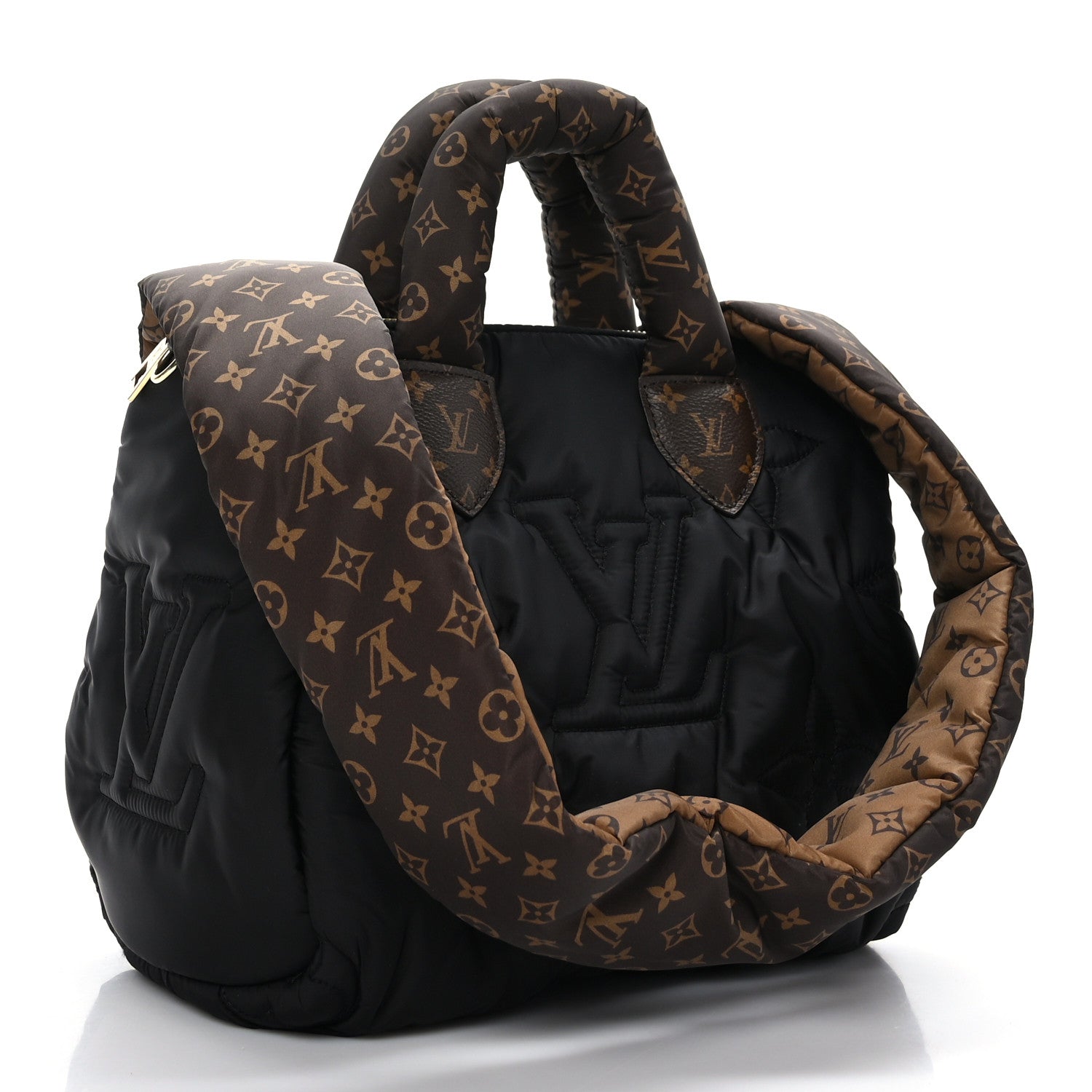 Louis Vuitton Econyl Mini Monogram Pillow Speedy Bandouliere 25 Black 3 of 8