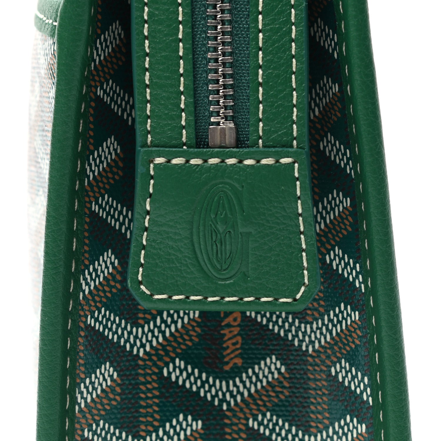 Goyard Goyardine Jouvence Toiletry Pouch Green 6 of 6