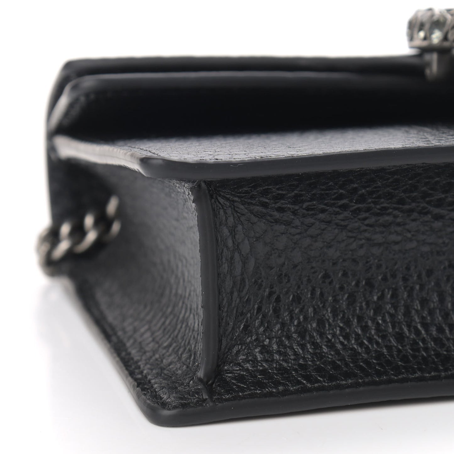 Calfskin Super Mini Dionysus Shoulder Bag Black