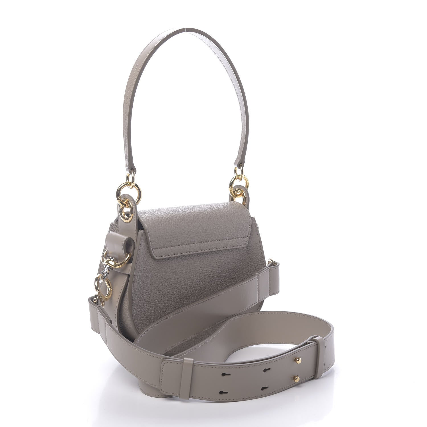 Chloe Calfskin Small Tess Bag Motty Grey 3 of 9