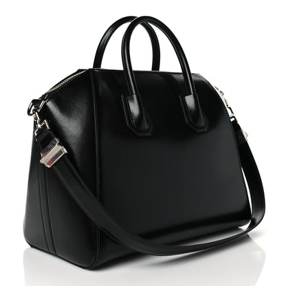 Givenchy Shiny Lord Calfskin Medium Antigona Black 3 of 10