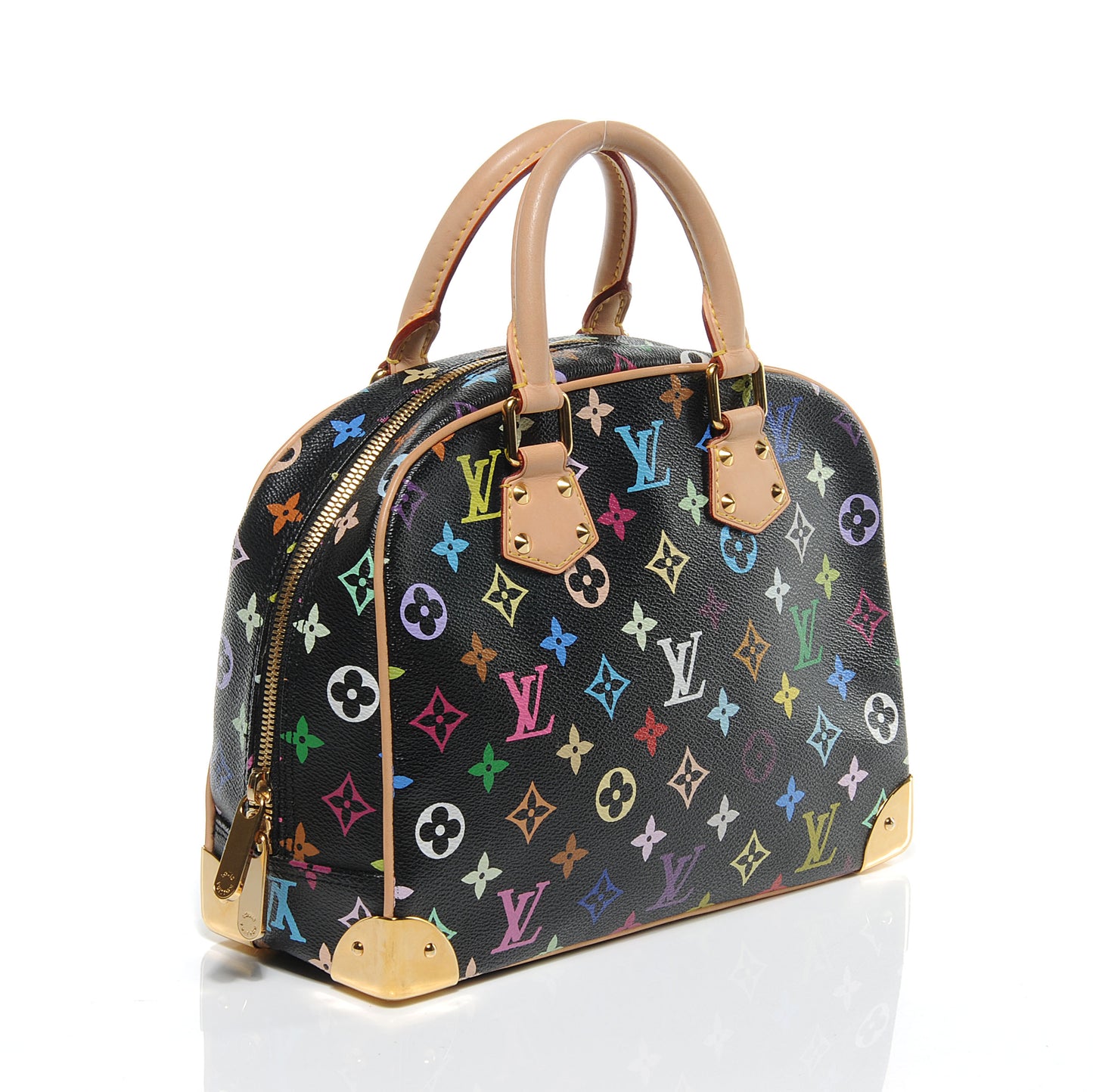 Monogram Multicolor Trouville Black