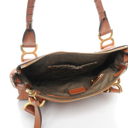 Chloe Calfskin Medium Marcie Satchel Tan 6 of 8