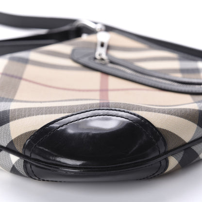 Burberry Supernova Check Small Dryden Crossbody Bag Black 7 of 11