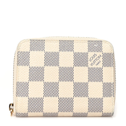 Louis Vuitton Damier Azur Zippy Coin Purse 1 of 9
