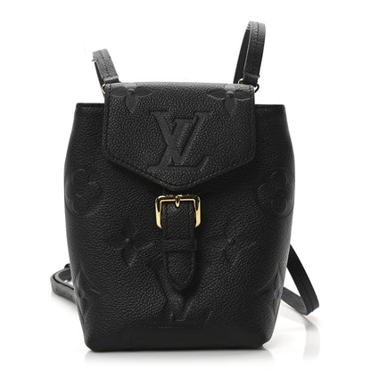 Louis Vuitton Empreinte Monogram Giant Tiny Backpack Black 1 of 9
