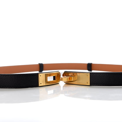 Hermes Epsom Kelly Belt Black 4 of 5