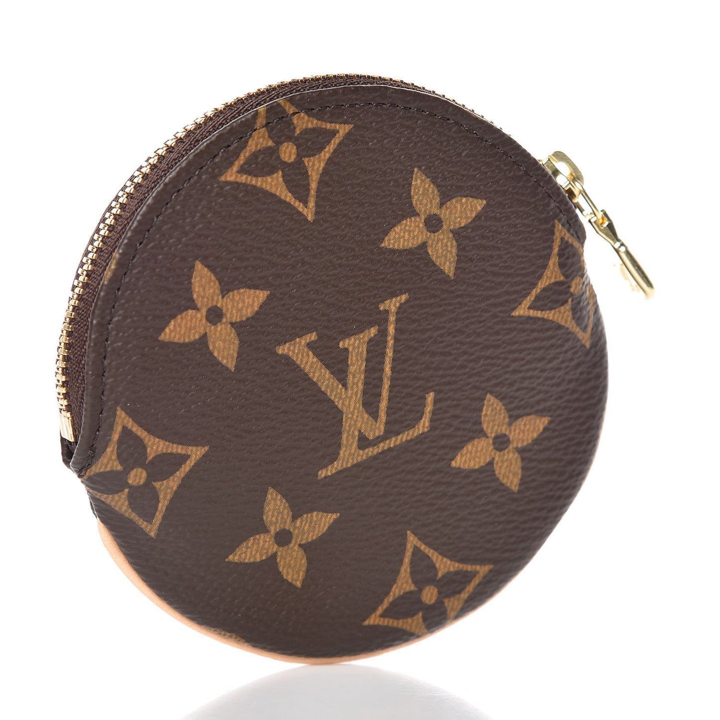 Monogram Round Coin Purse