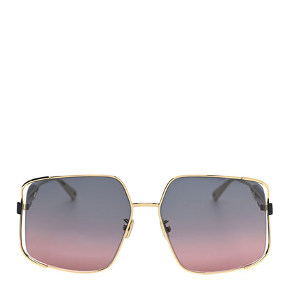 Christian Dior Metal ArchiDior S1U Sunglasses Gold 2 of 9