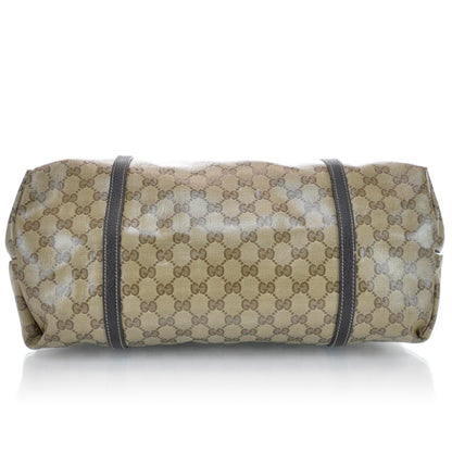 Gucci Crystal Monogram Large Joy Tote Beige Ebony Testa di Moro 5 of 10