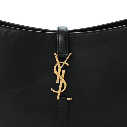 Saint Laurent Smooth Calfskin Le 5 A 7 Hobo Black 7 of 9