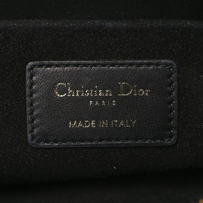 Christian Dior Lambskin Cannage DiorQuake Pouch Black 5 of 10