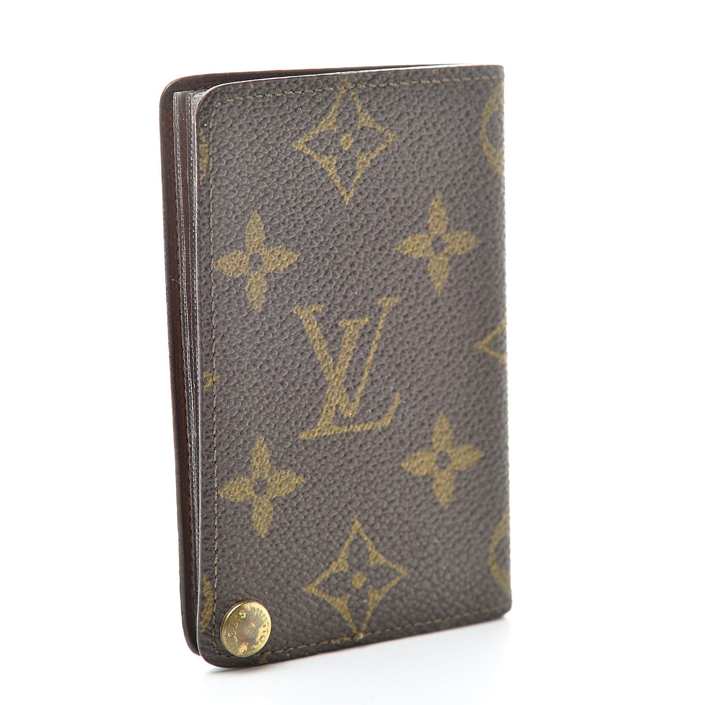 Monogram Credit Card Photo Holder