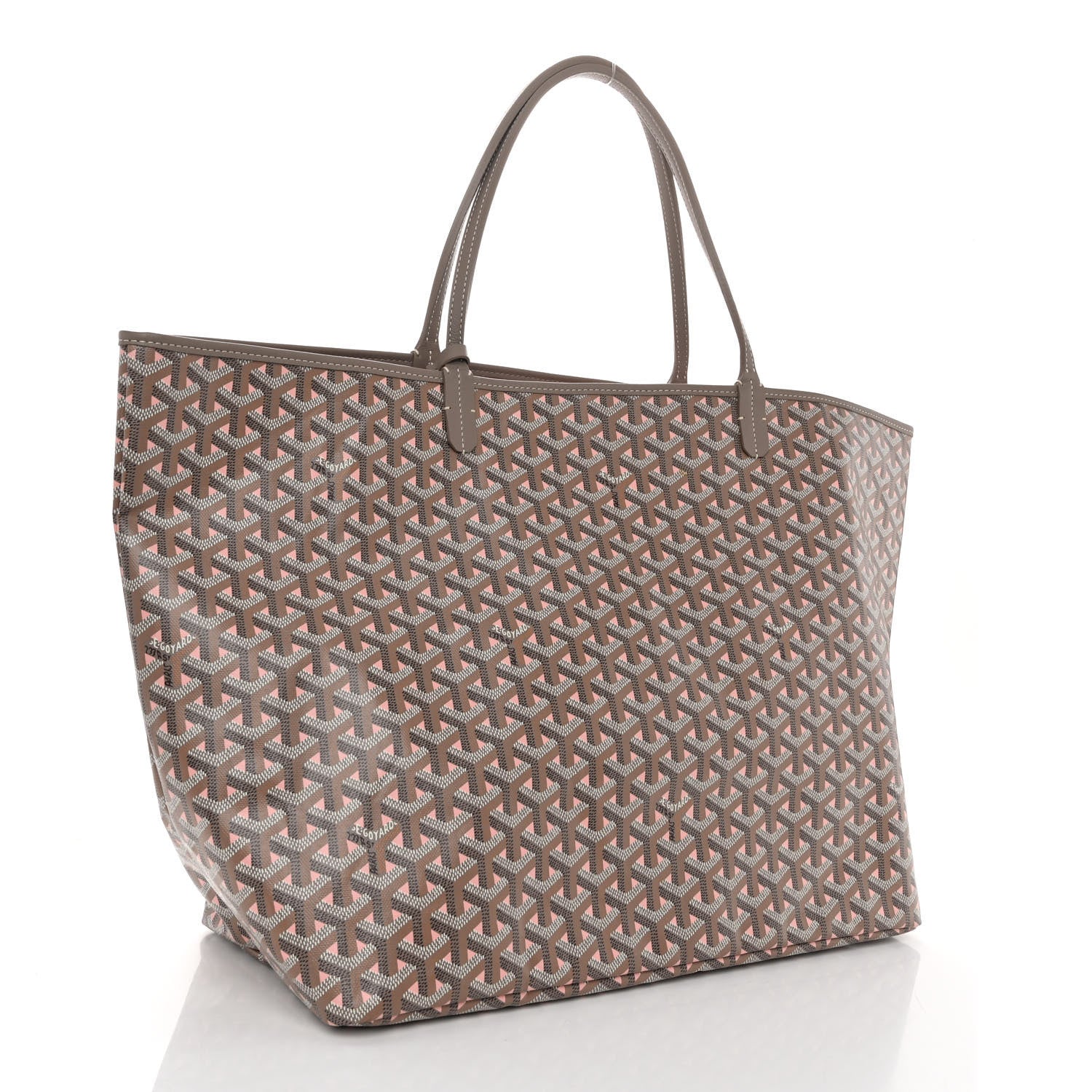 Goyard Goyardine Saint Louis Claire Voie GM Grege Powder Pink 4 of 11