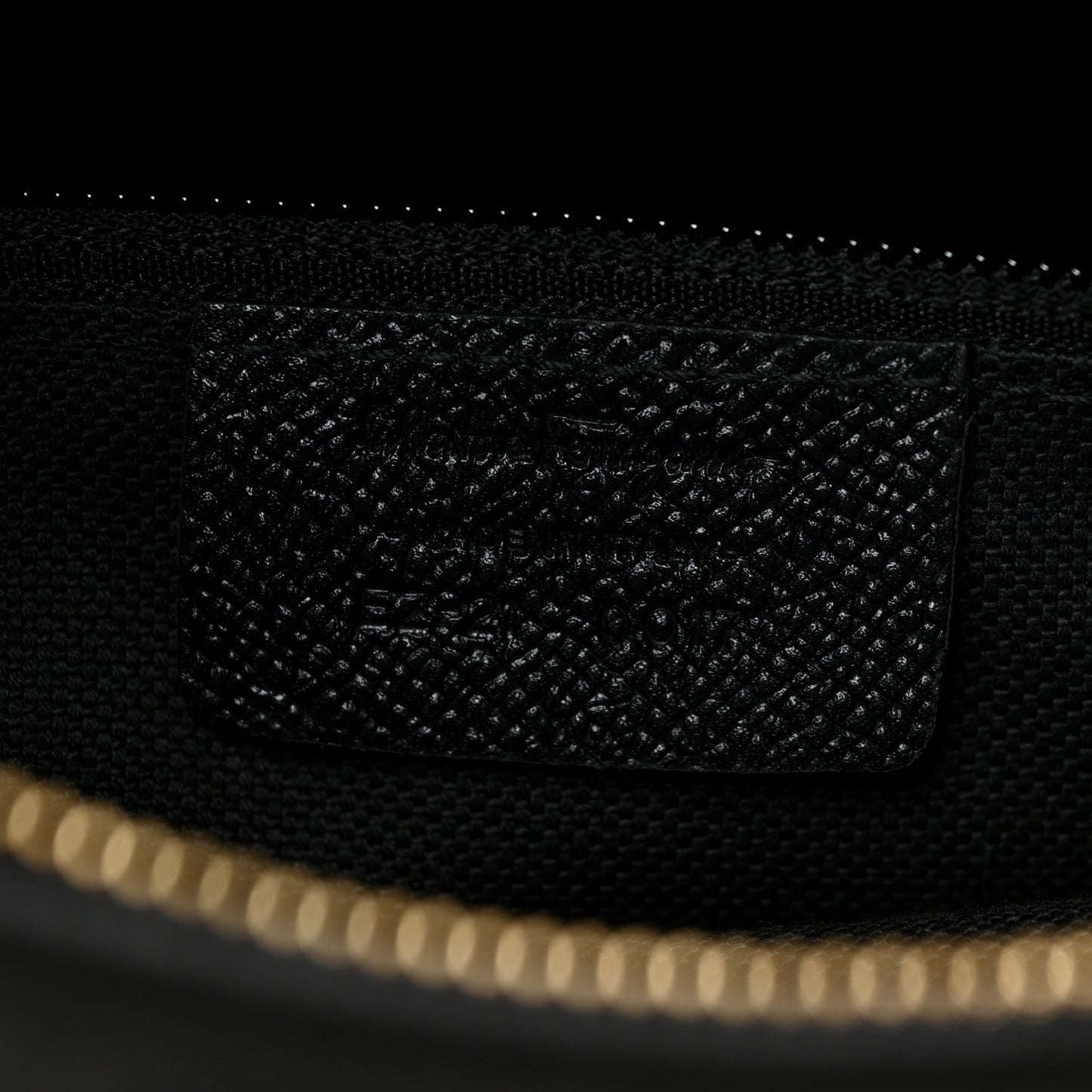 Hammered Calfskin Briana Tote Black