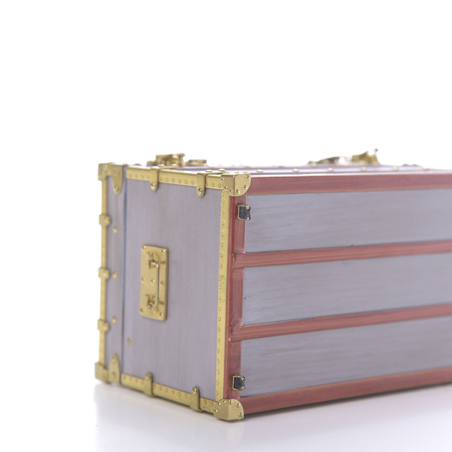 Mini Malle Zinc Trunk Paperweight Jewelry Box