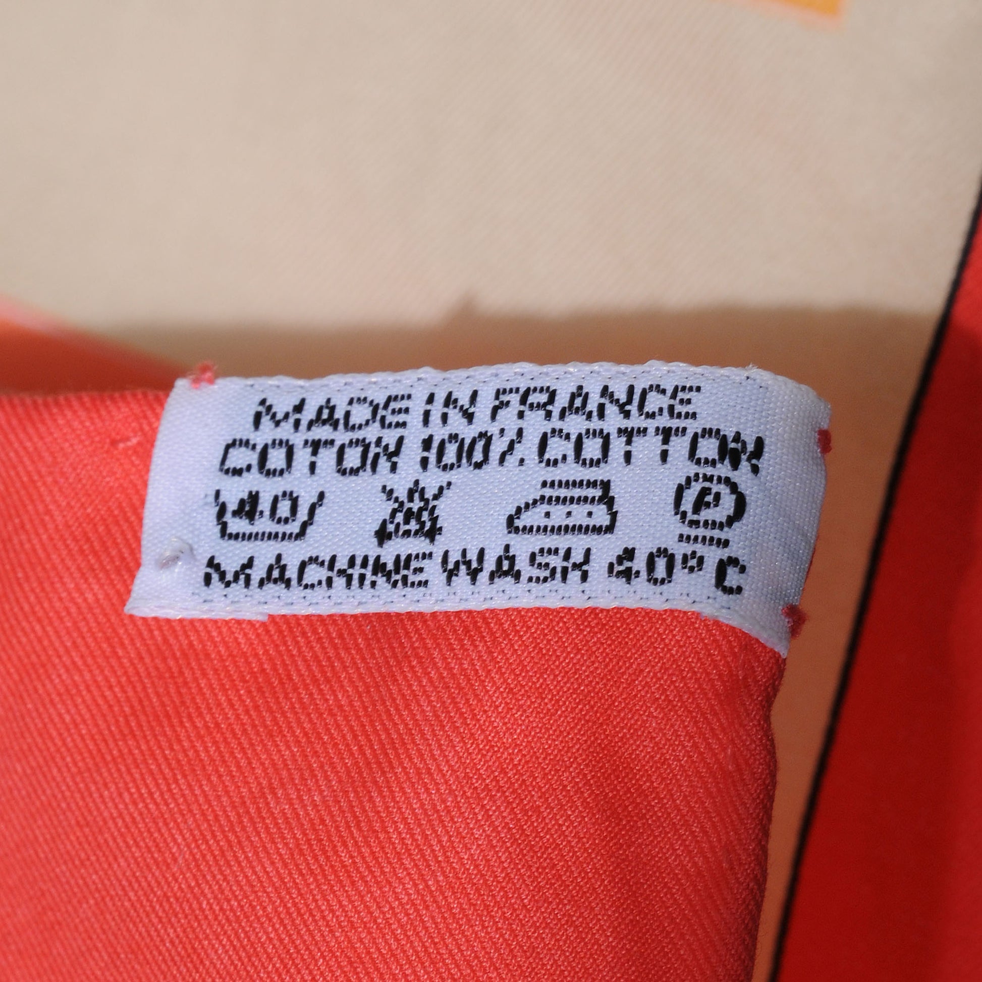 Hermes Cotton Tigres Dans les Herbes Scarf 70 7 of 7