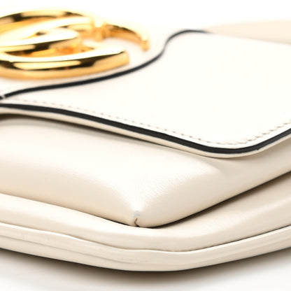 Gucci Calfskin Small Arli Flap Shoulder Bag Mystic White 10 of 12