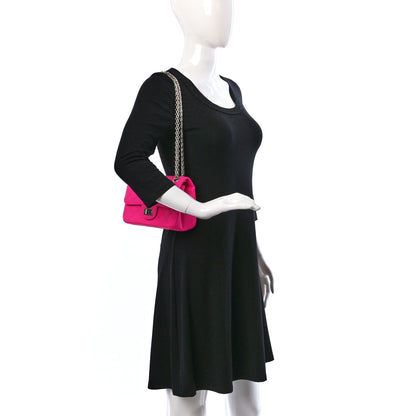 Chanel Goatskin Quilted 2.55 Reissue Mini Flap Fluorescent Pink 2 of 9