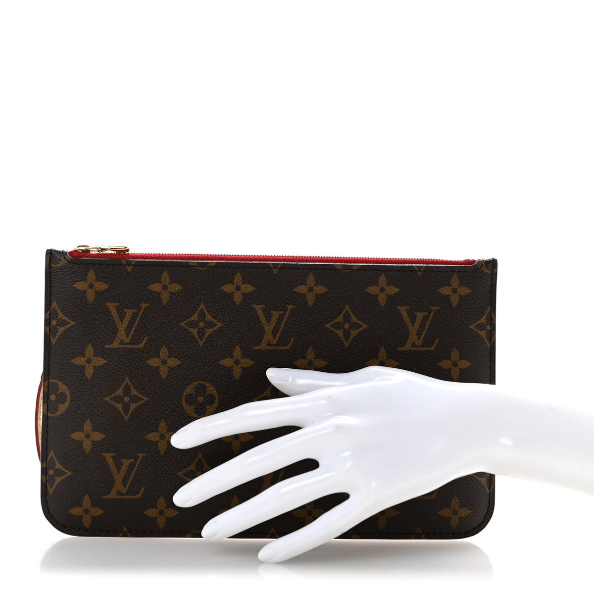 Monogram Neverfull MM GM Pochette Cherry