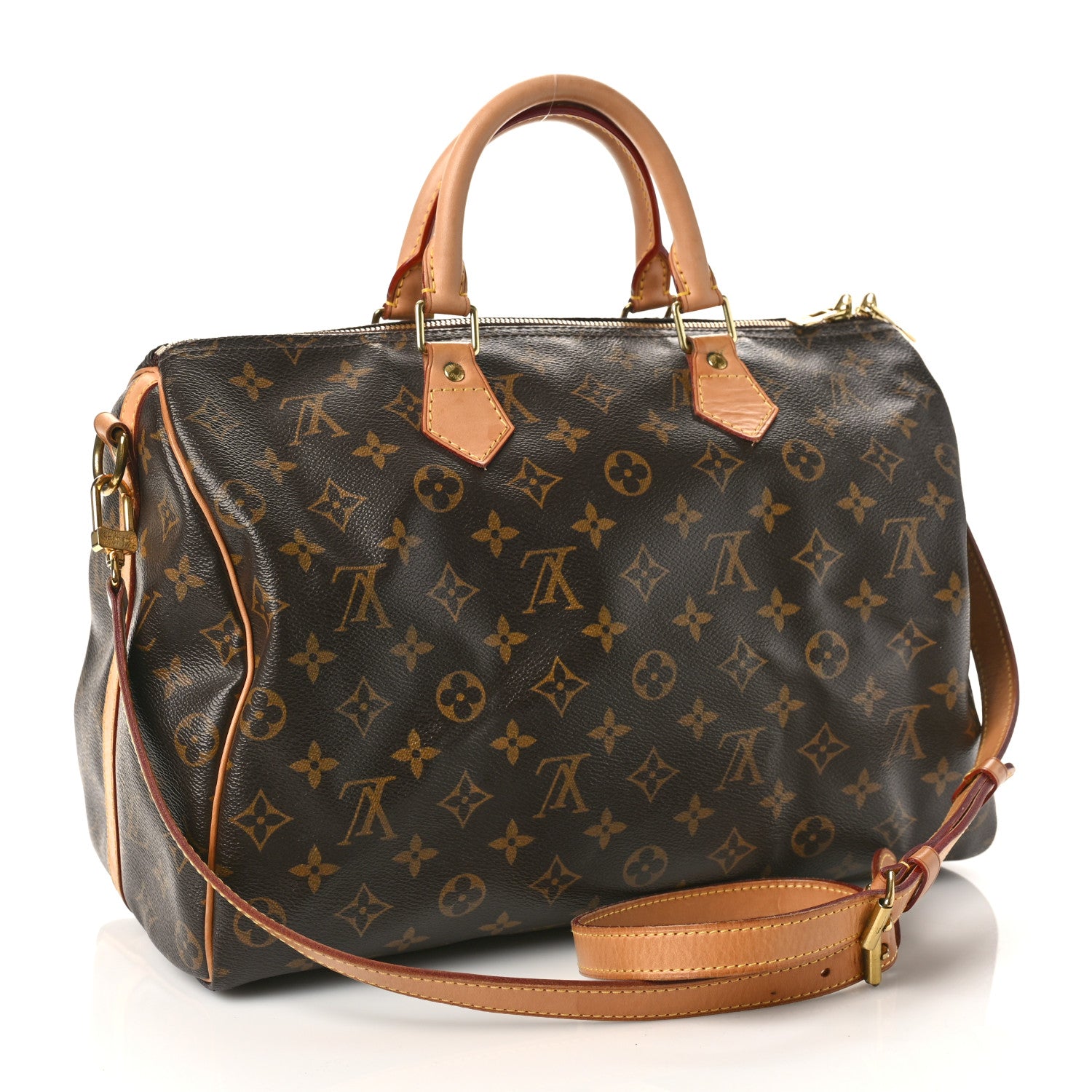Louis Vuitton Monogram Speedy Bandouliere 35 3 of 11